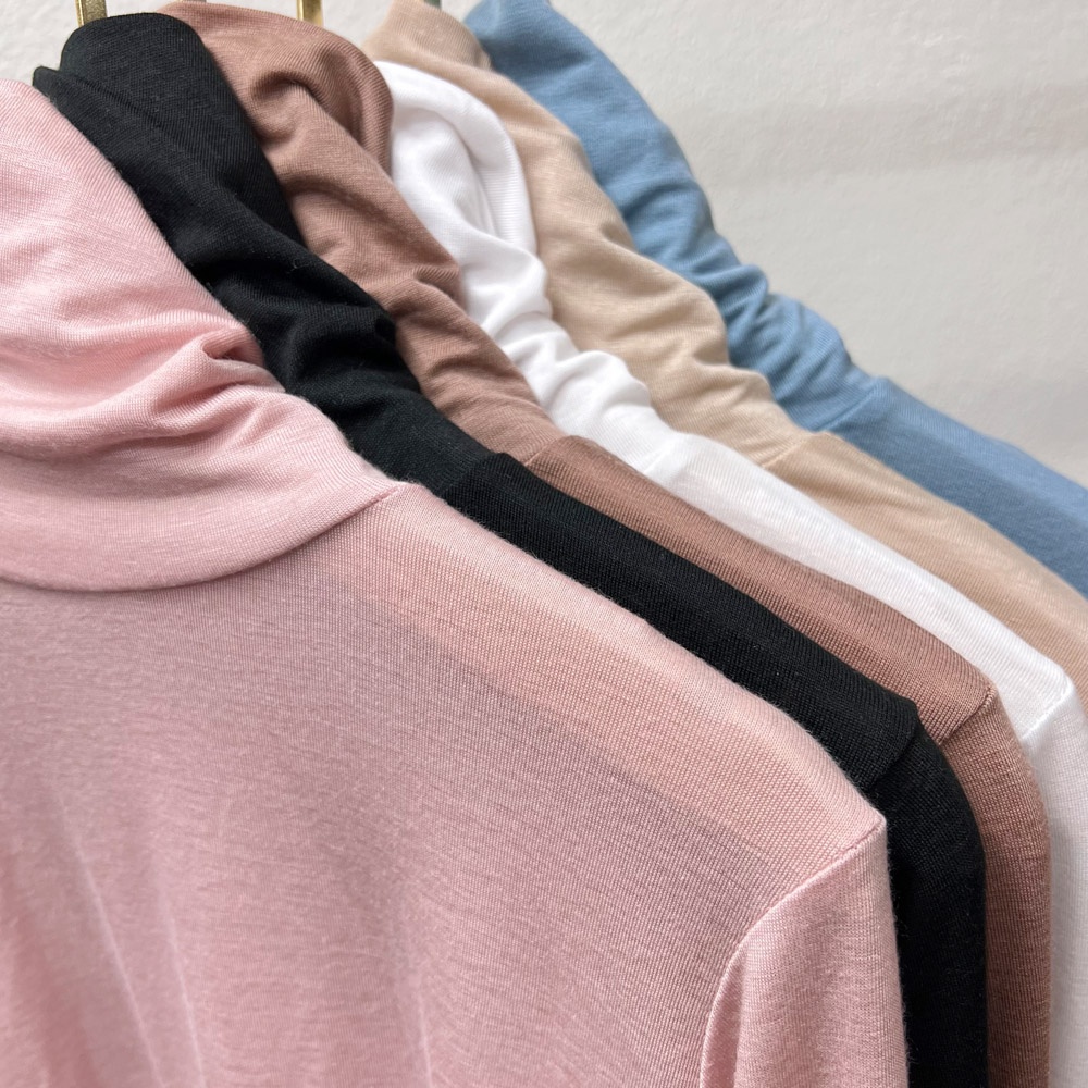 가을 겨울 필수템 여성 목티 텐셀 목폴라 솔직 리뷰