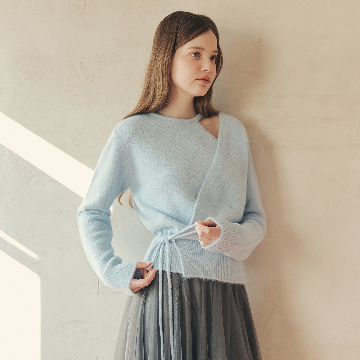 [제로스트릿] 울 블렌딩 랩 스웨터, 추운 날씨에 필수템 솔직 후기