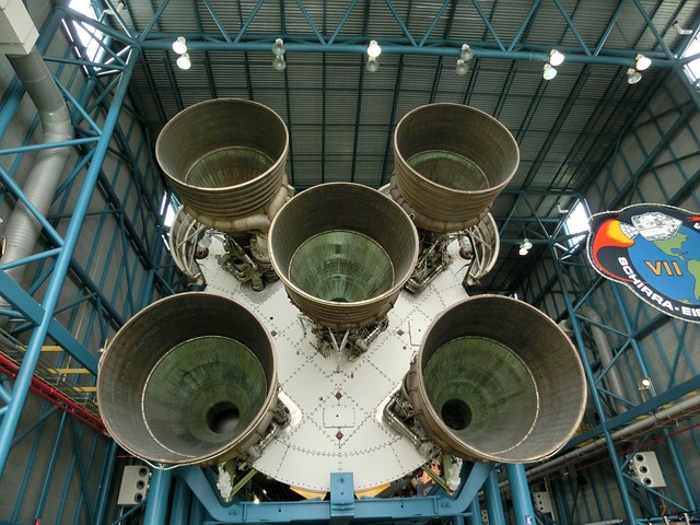 Illustration of international space collaboration